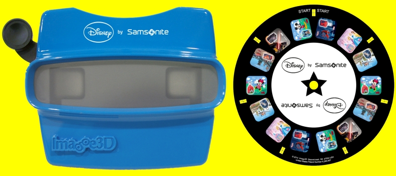 3D ViewMasrer set for Samsonite and Disney